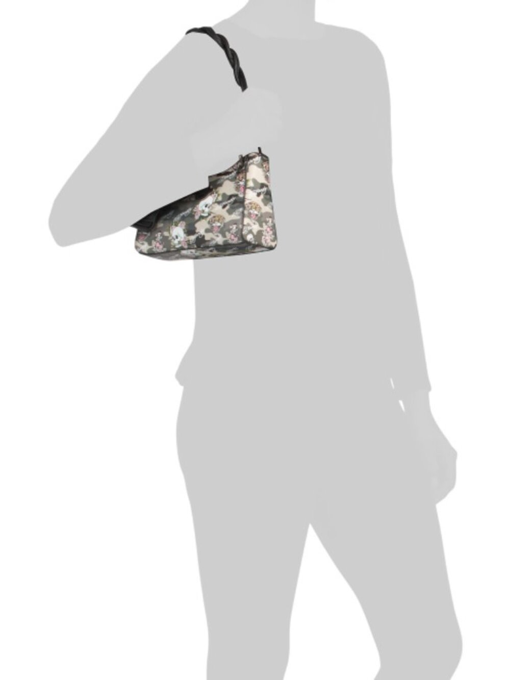 ED HARDY Abby Camo Shoulder Bag - Picture 2 of 4